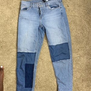 Patch jeans